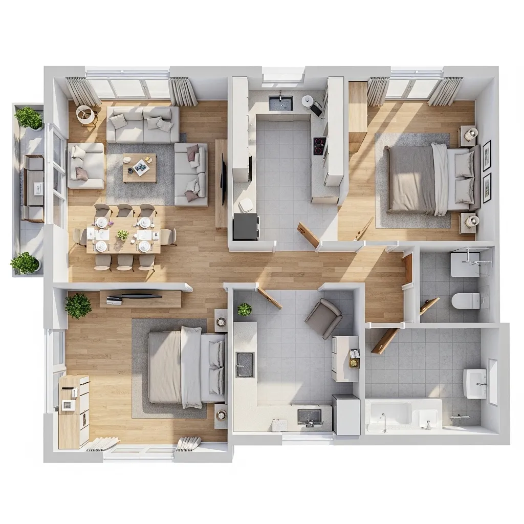 Residential interior